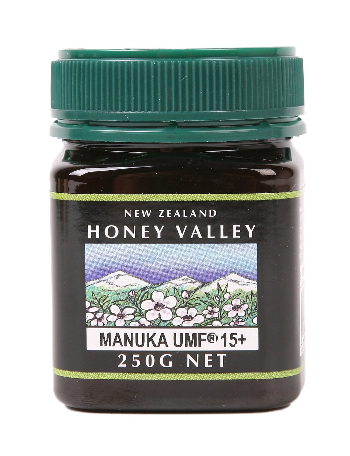 アクティブマヌカハニー　UMF15+　250g ハニーバレー（100% Pure New Zealand Honey）マヌカ蜂蜜